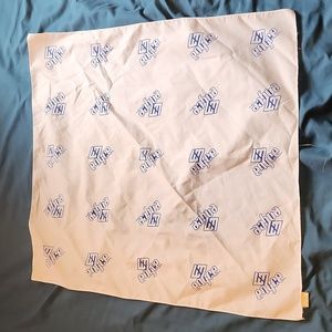Enyce Spellout Multi Logo Bandana Vintage Y2K White And Blue